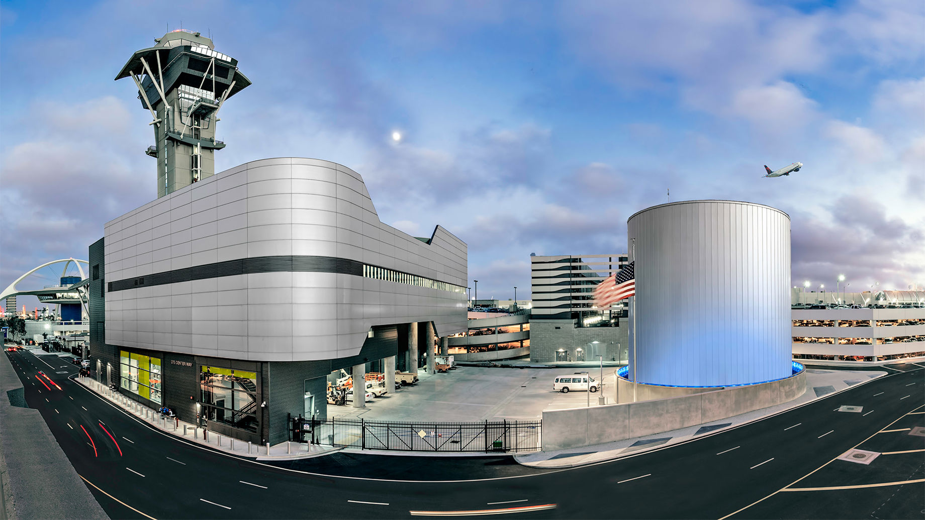 Los Angeles International Airport central utility plant render