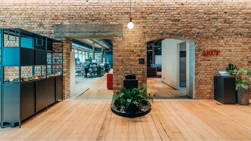 Modern workspace with natural light, open spaces and plants. Credit: All Good Media