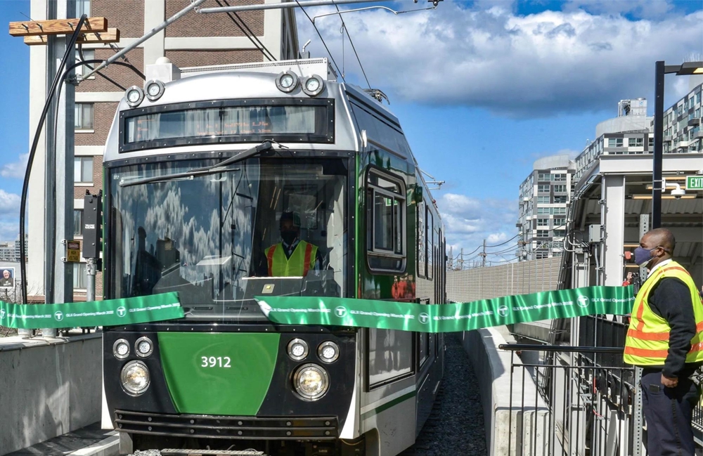 MBTA Green Line opening celebration