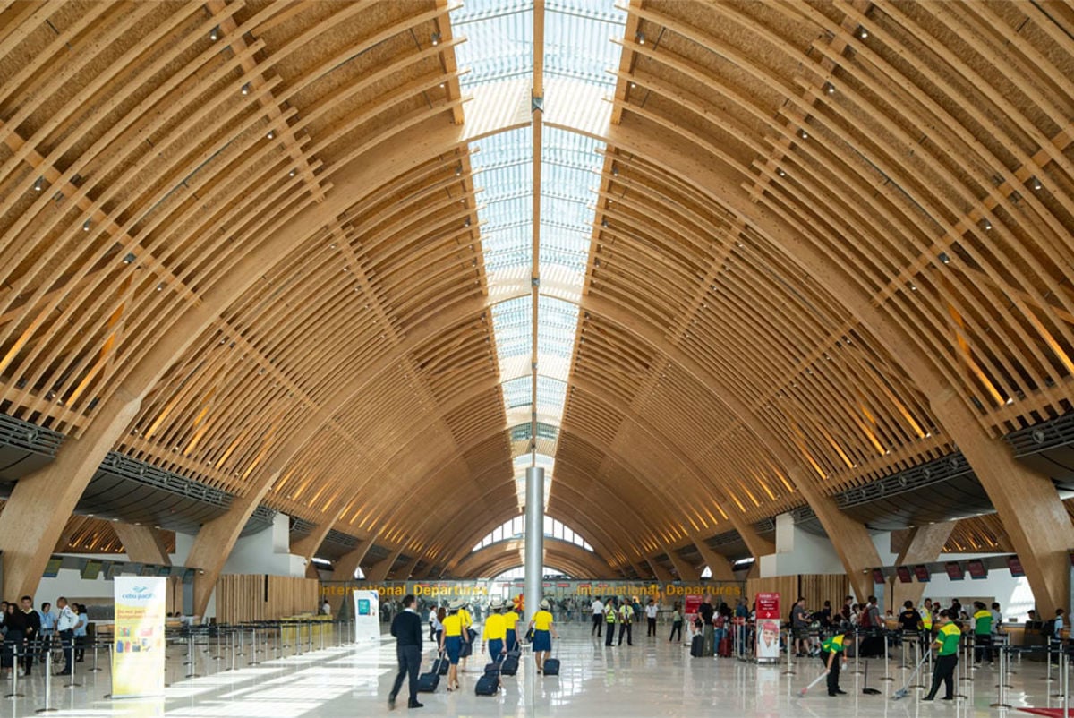 Check-in gates at the airport