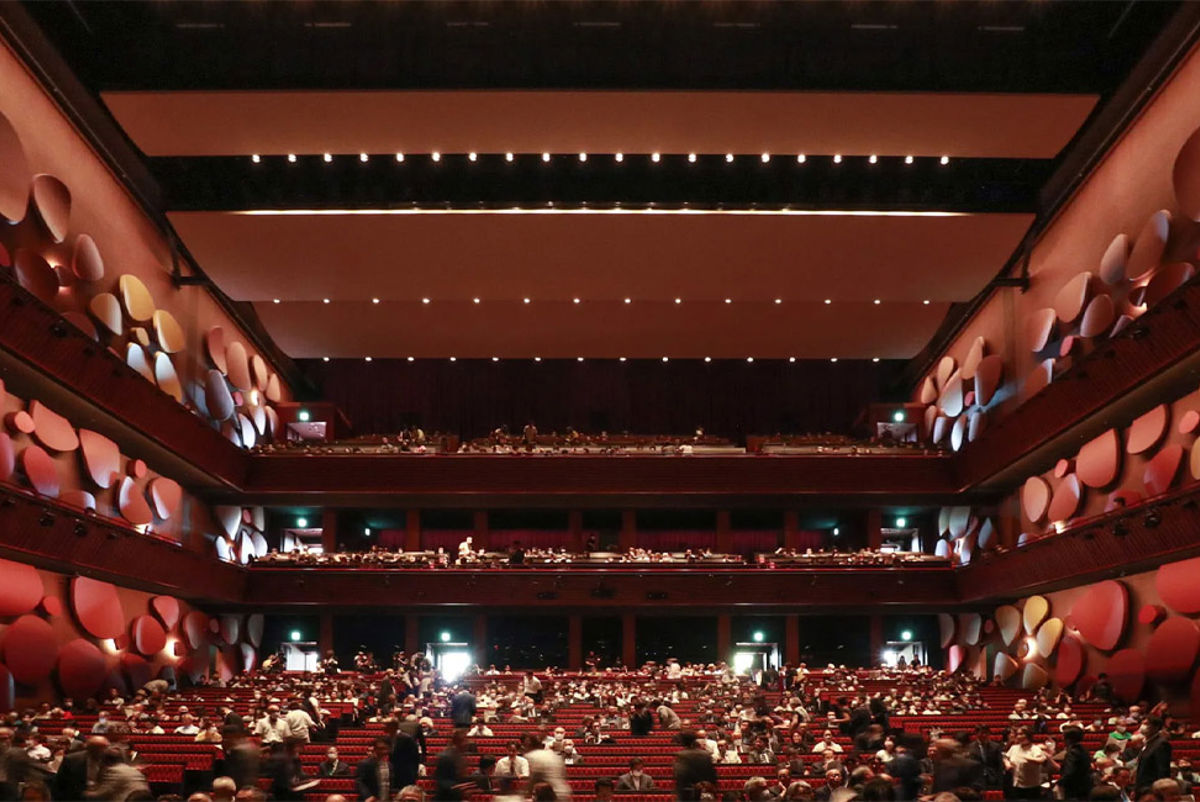 Main theater in Mito Civic Centre