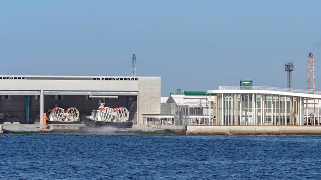 Oita hovercraft terminal