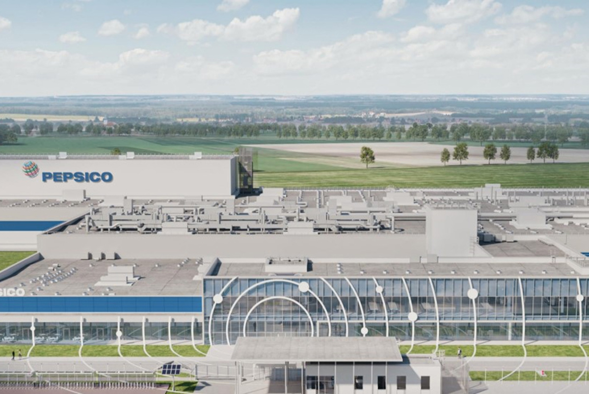 CGI of PepsiCo plant. Credit: PepsiCo