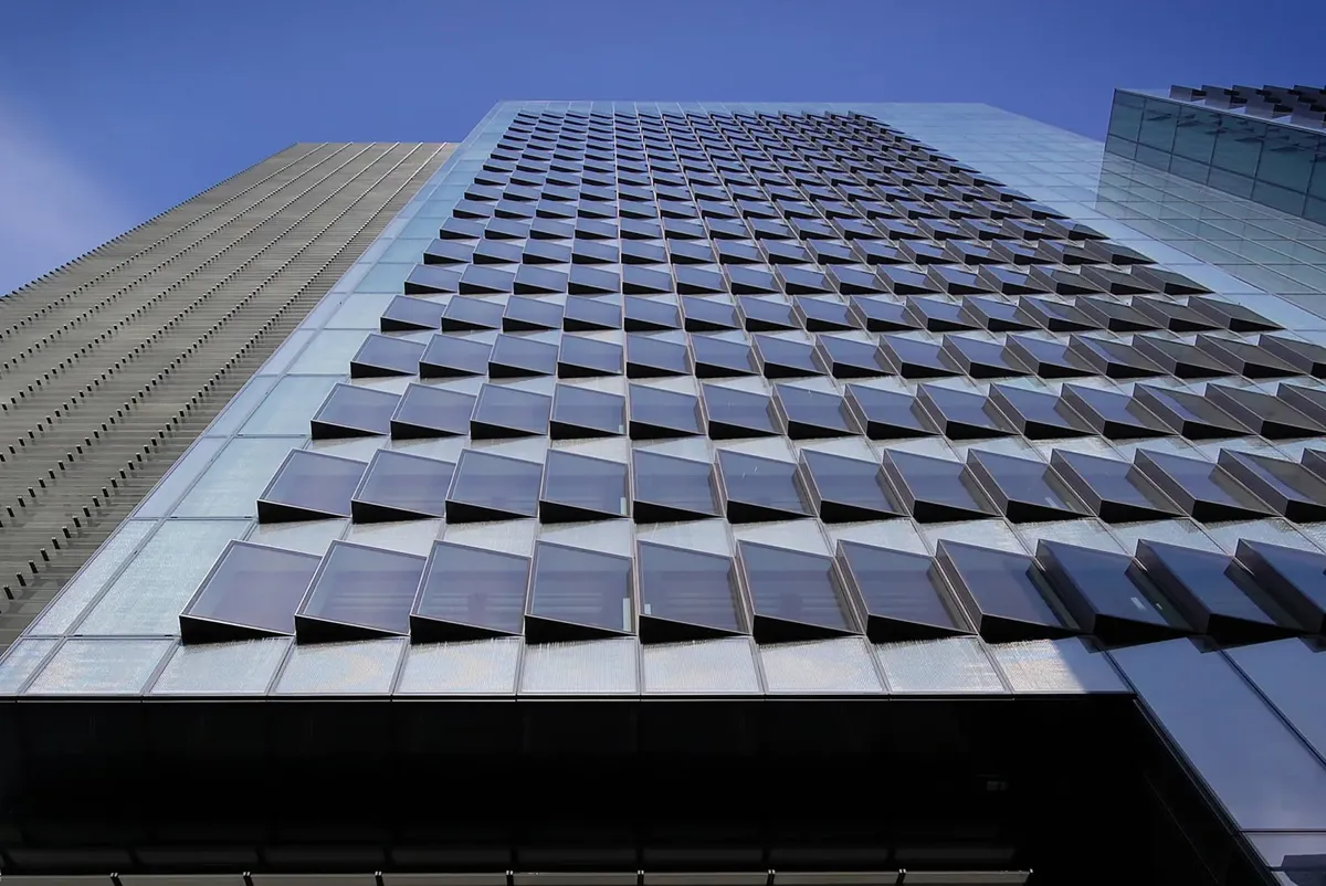 Image from the floor of the Ropemaker building facade