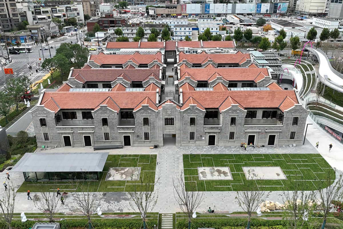 Image showing the restoration of Shenyu Lane 