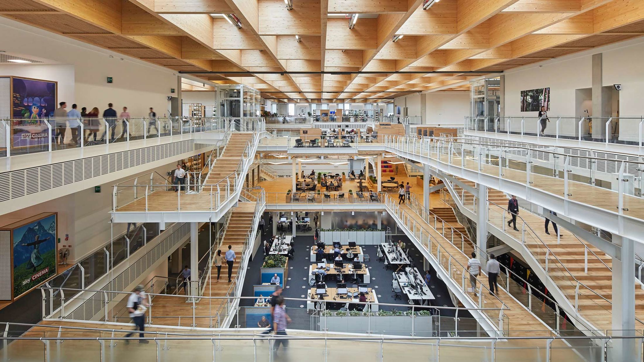 Interior view of the building. Credit: Hufton and Crow