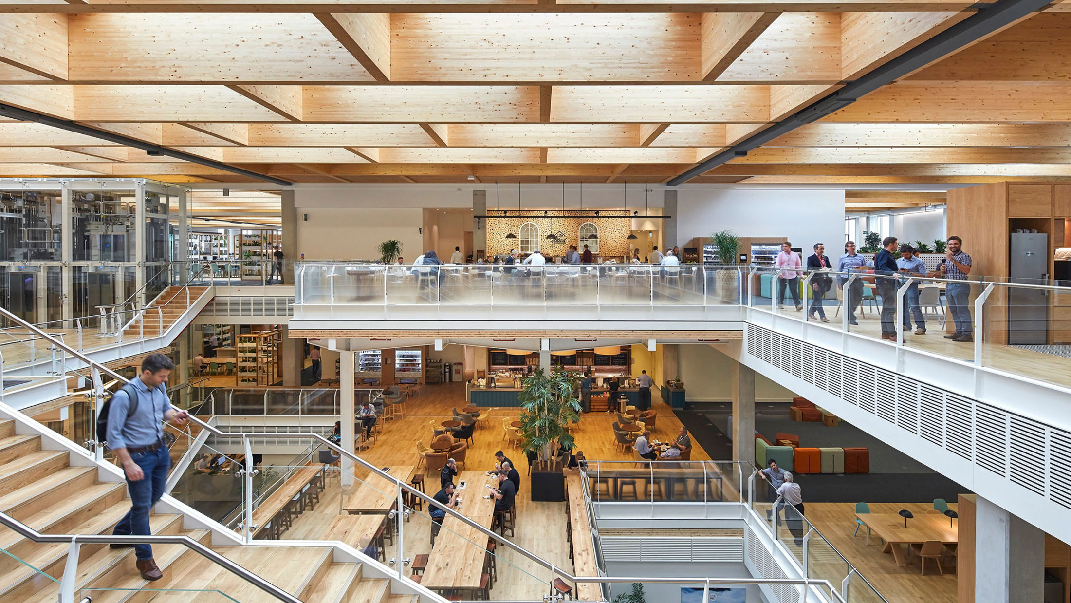 Interior view of the building. Credit: Hufton and Crow