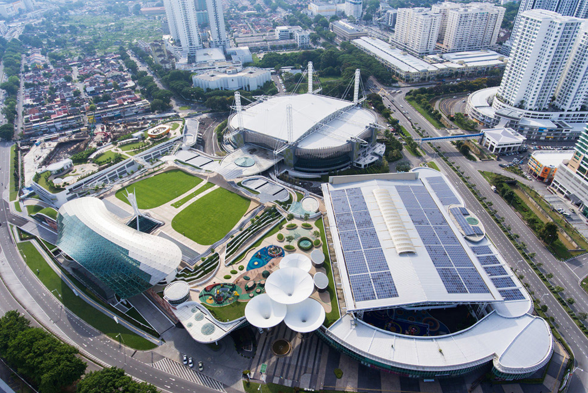 Subterranean Penang International Convention & Exhibition Centre. Credit: Eco Meridian Sdn Bhd