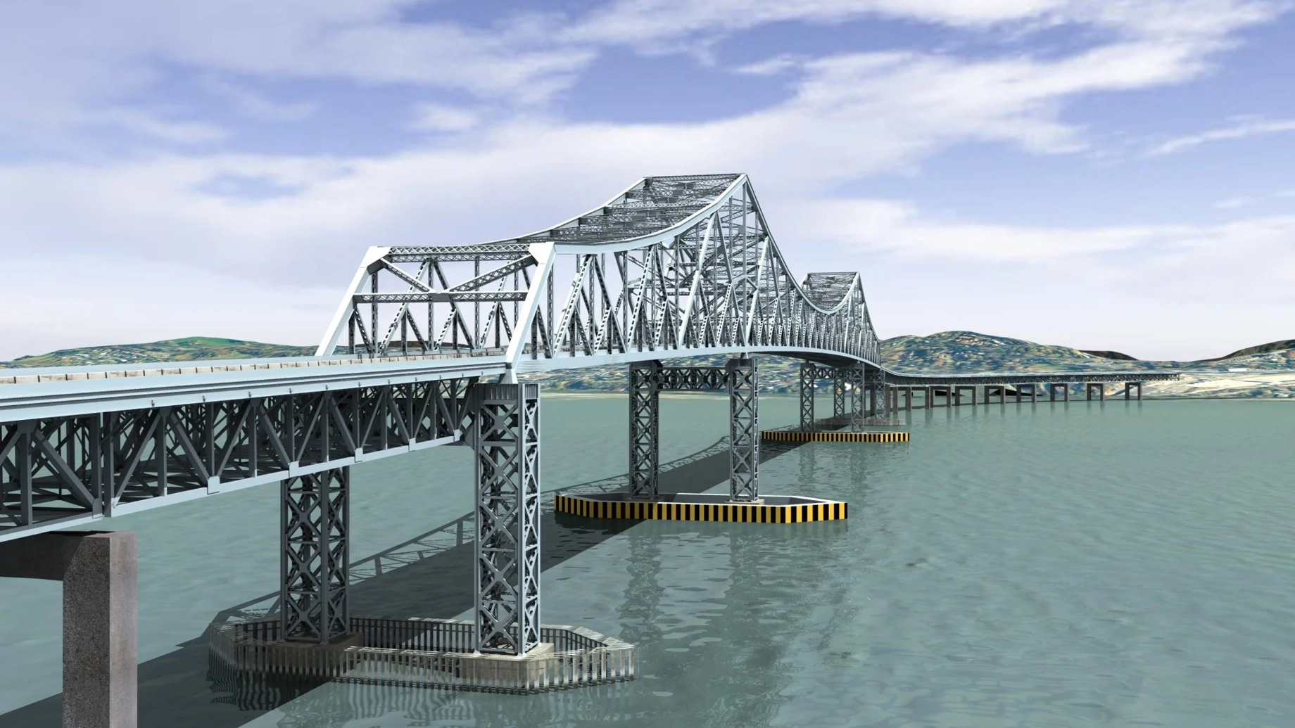 Tappan Zee Bridge CGI