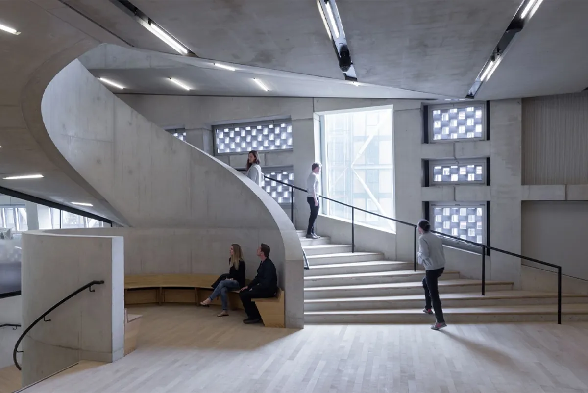 Staircase inside the Tate Modern