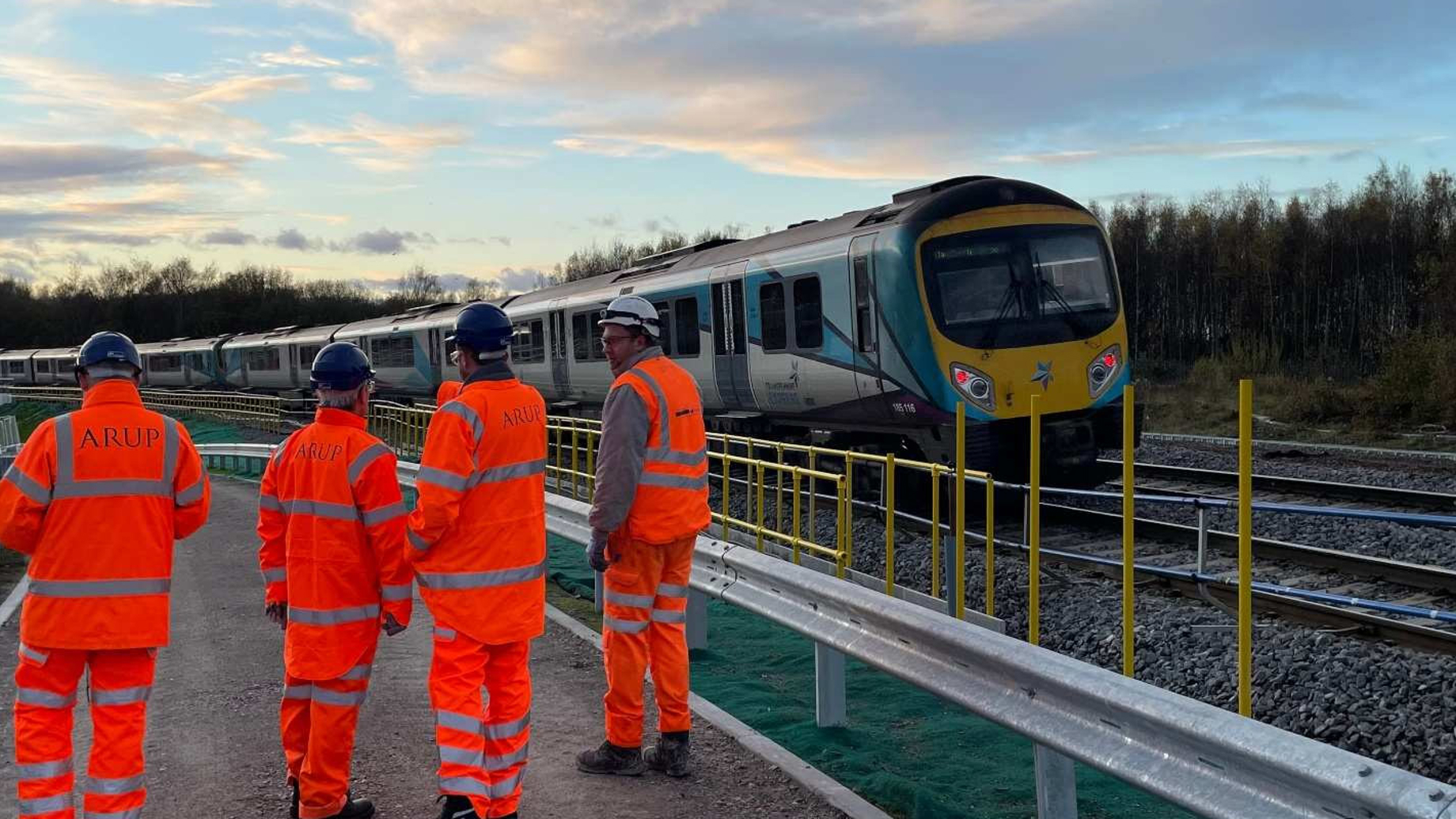Arup staff on the Transpennine route upgrade