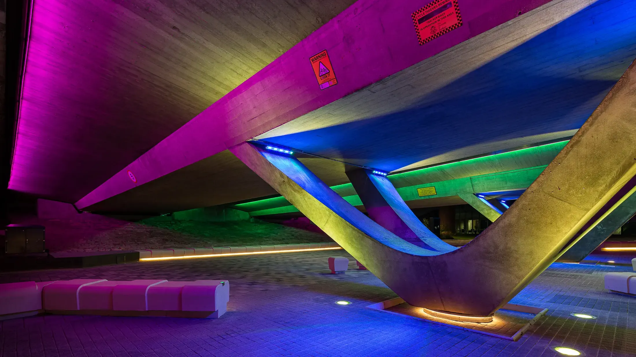 University of Sheffield Concourse lighting scheme