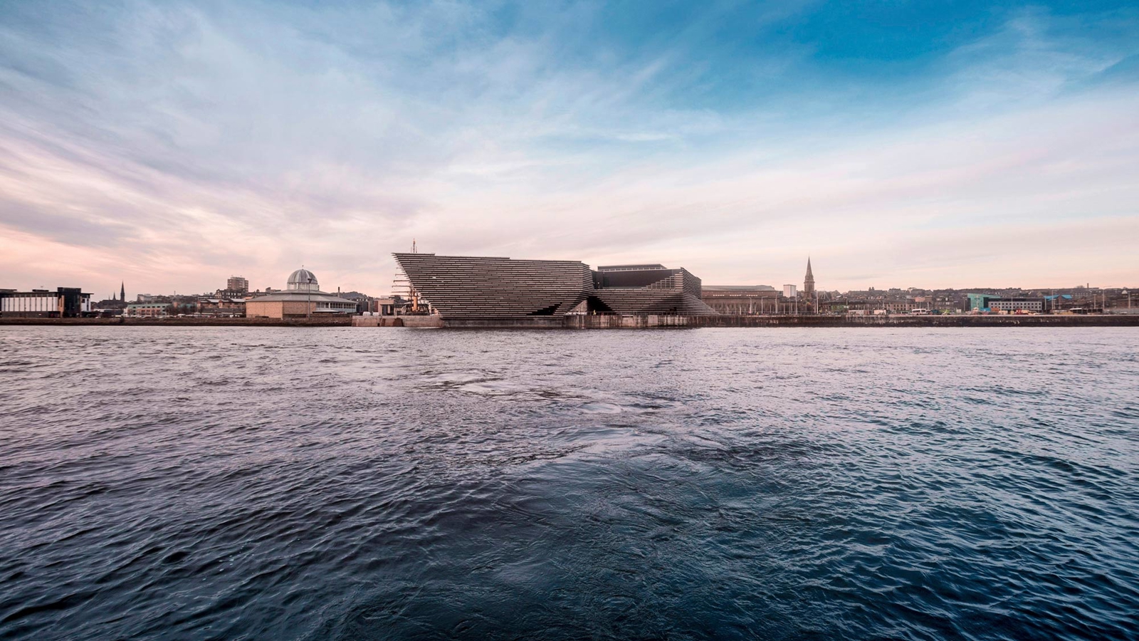 V and A Dundee photo from the water - copyright Ross Fraser McLean