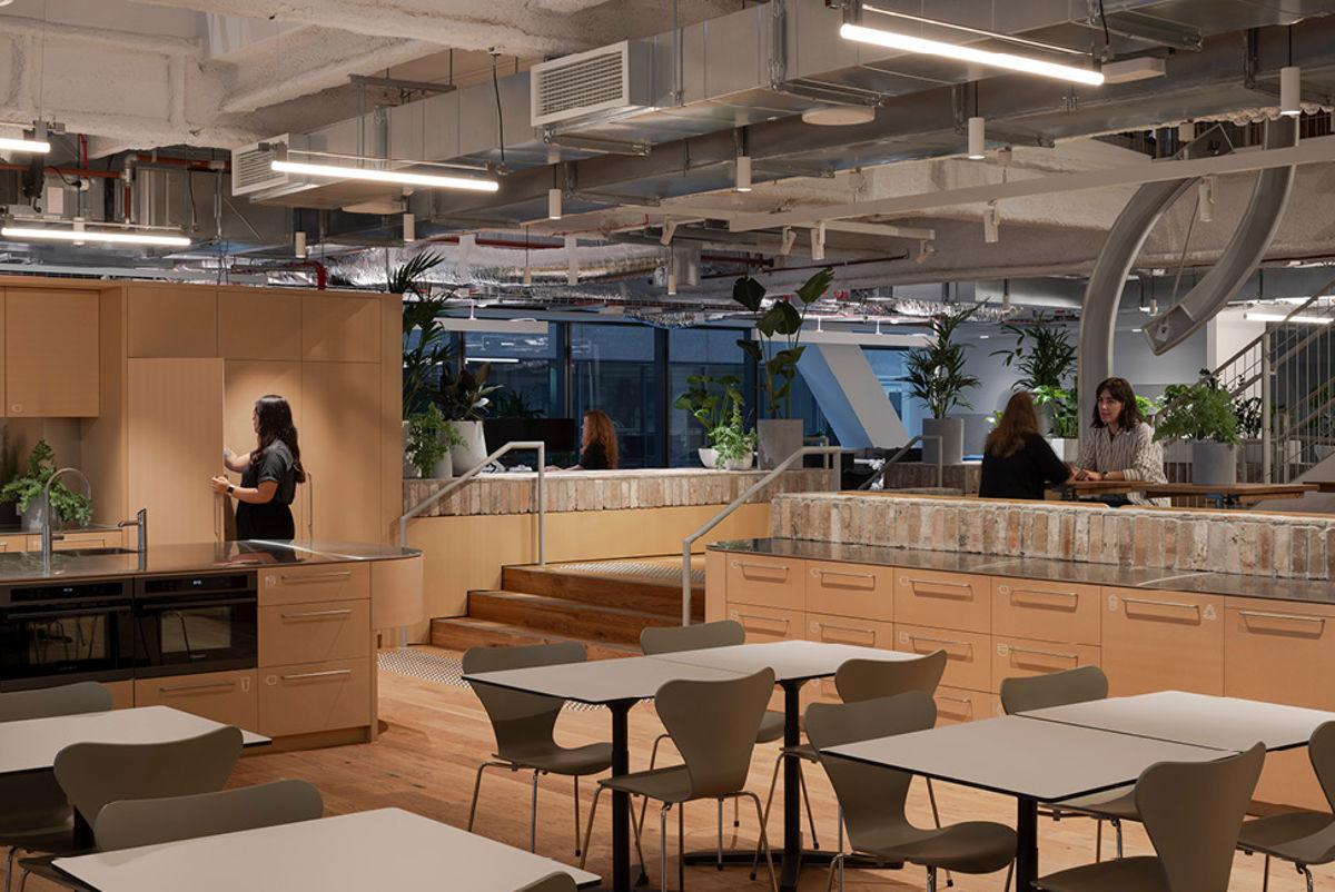 Interior of Arup's Perth office. Credit: Hames Sharley