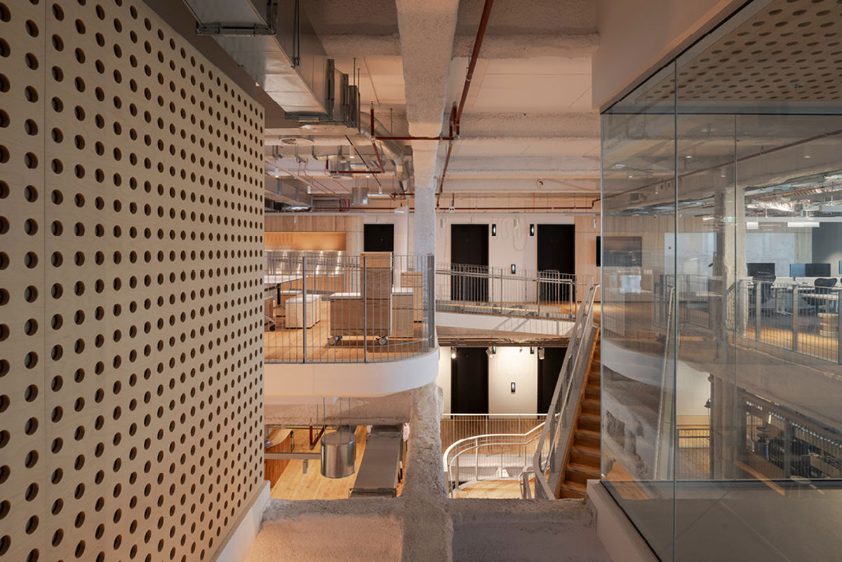 Interior of Arup's Perth office. Credit: Hames Sharley