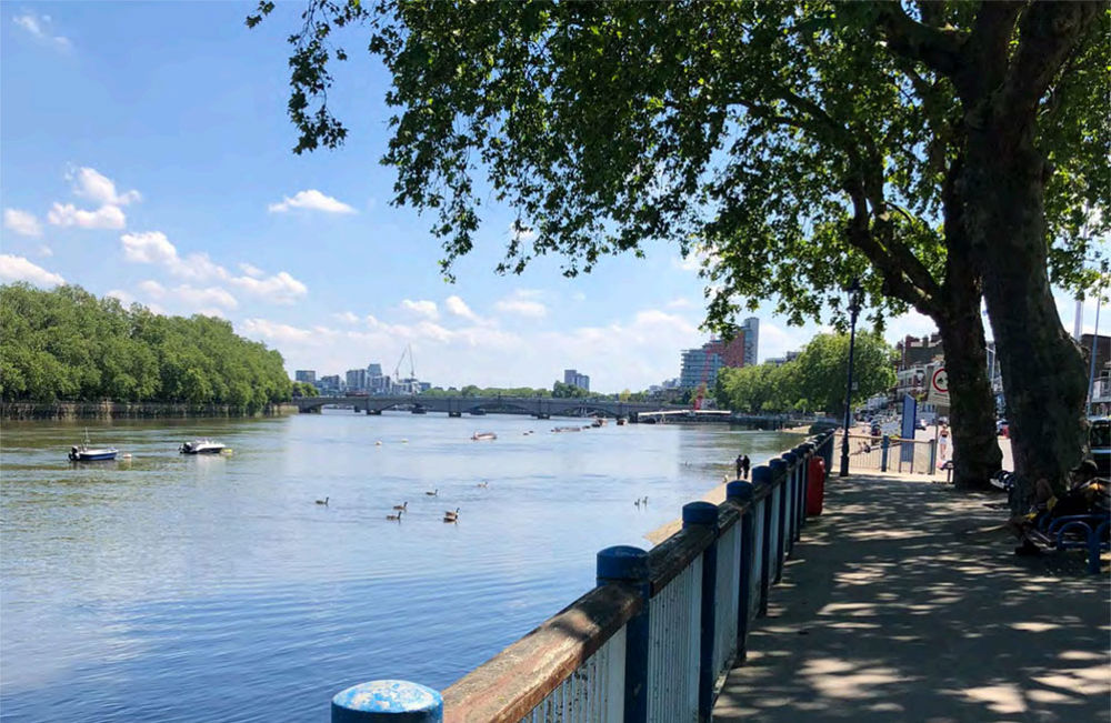 River Thames in Wandsworth