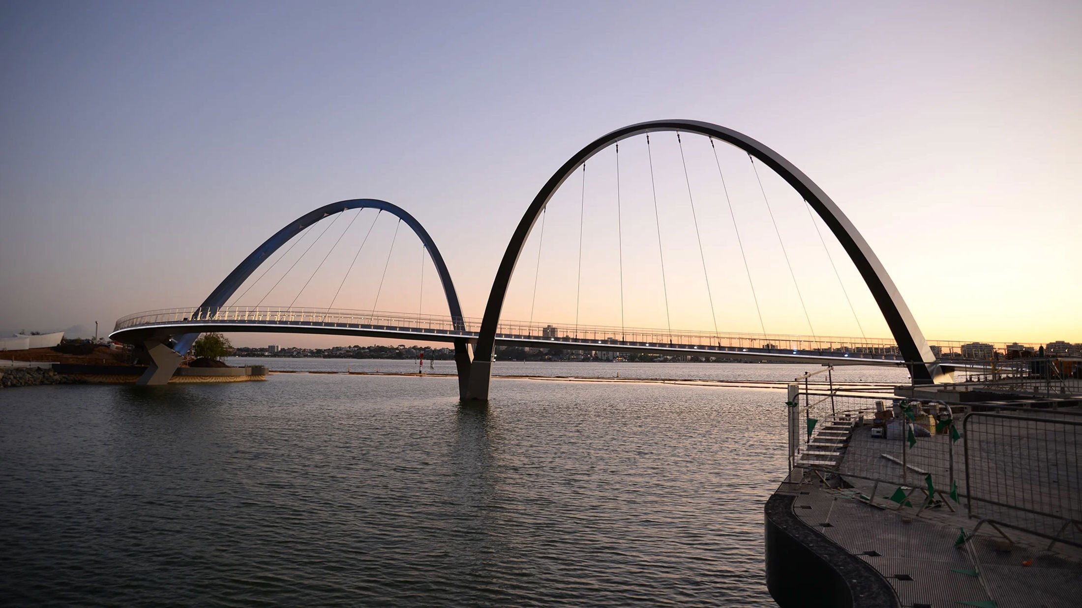 Elizabeth Quay Pedestrian Bridge