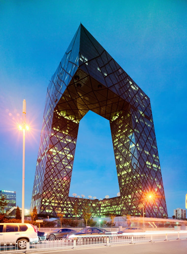 Beijing's CCTV building