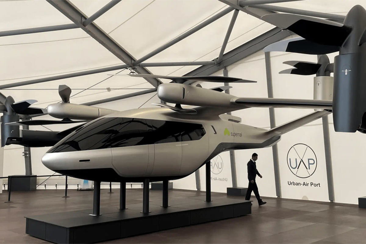 Concept of an air taxi developed by Arup