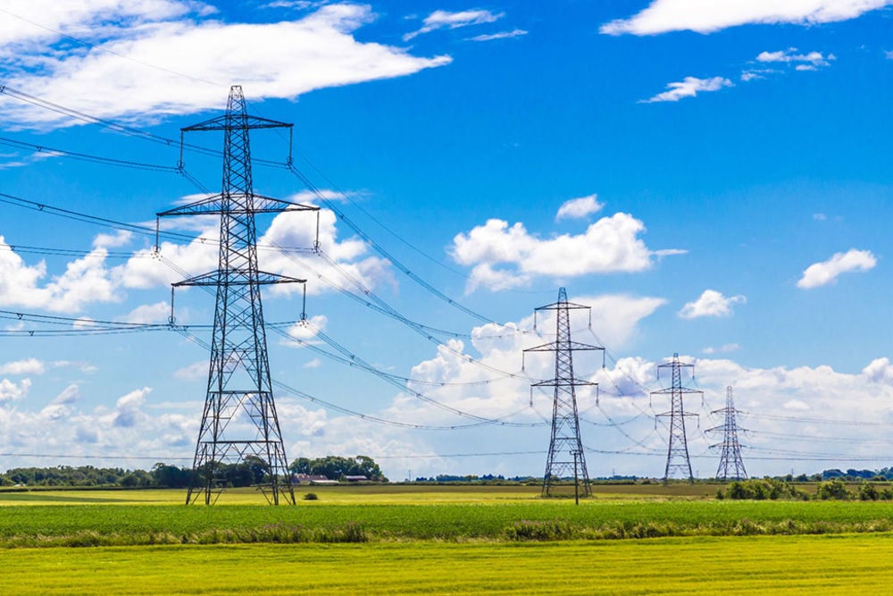 Pylons in the UK