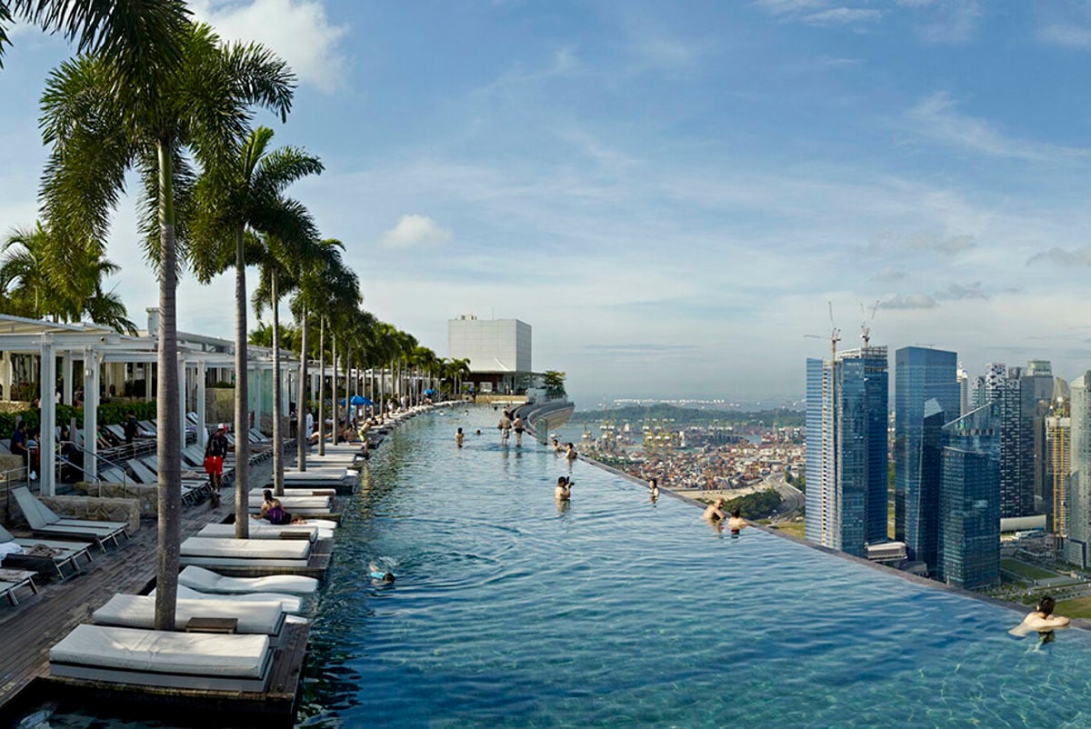 Marina Bay Sands infinity pool