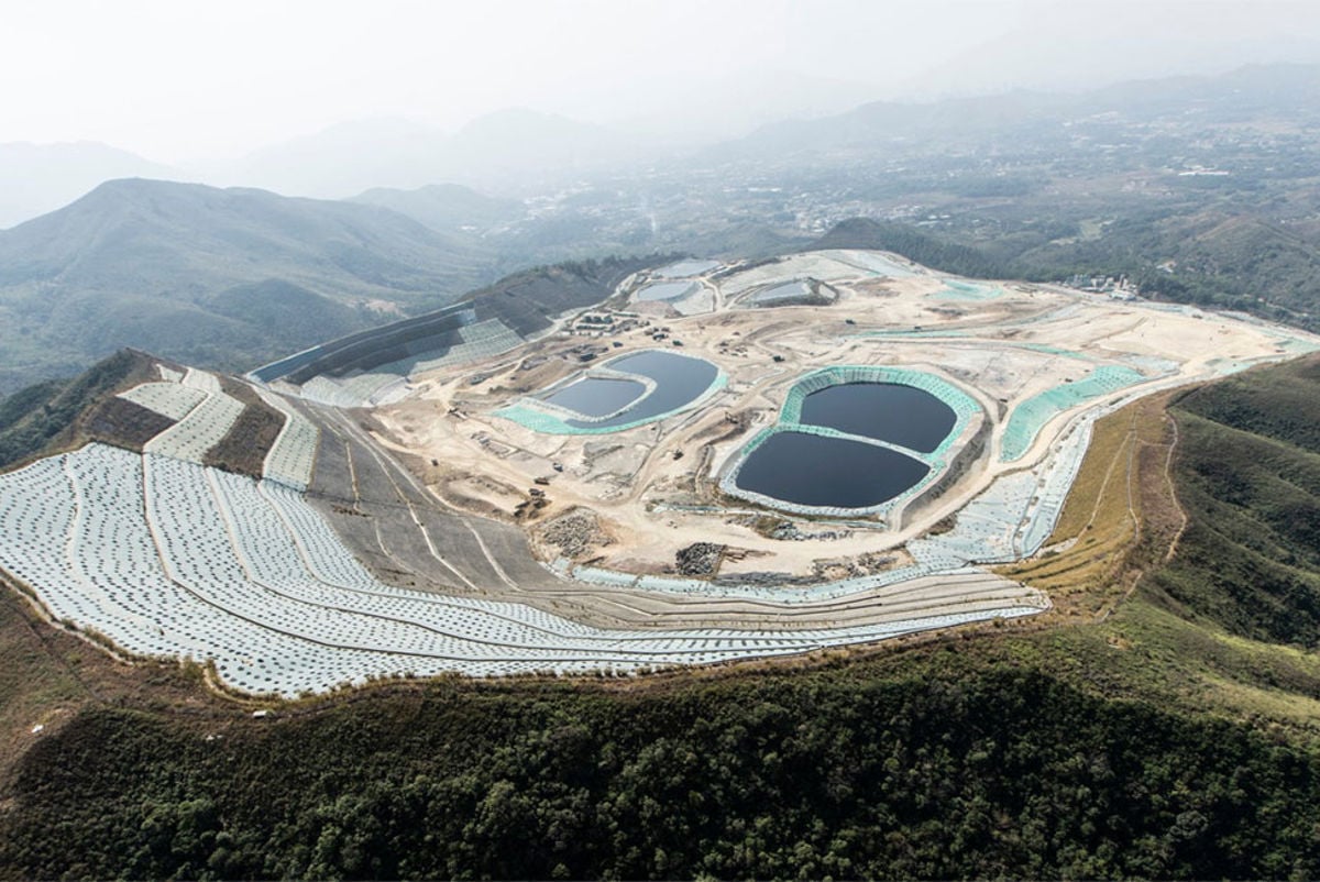 Hong Kong landfill