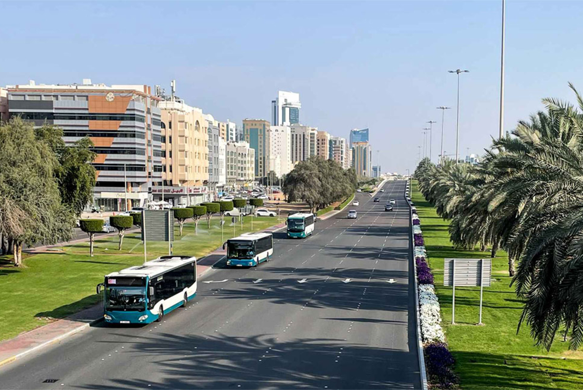 Buses in Abu Dhabi