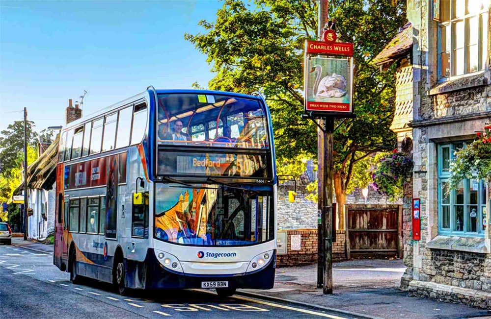 UK double decker bus