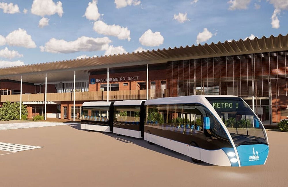 Brisbane metro CGI