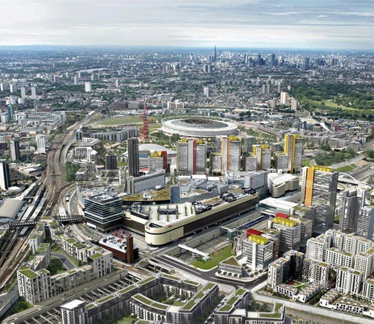 London Olympic Park masterplan